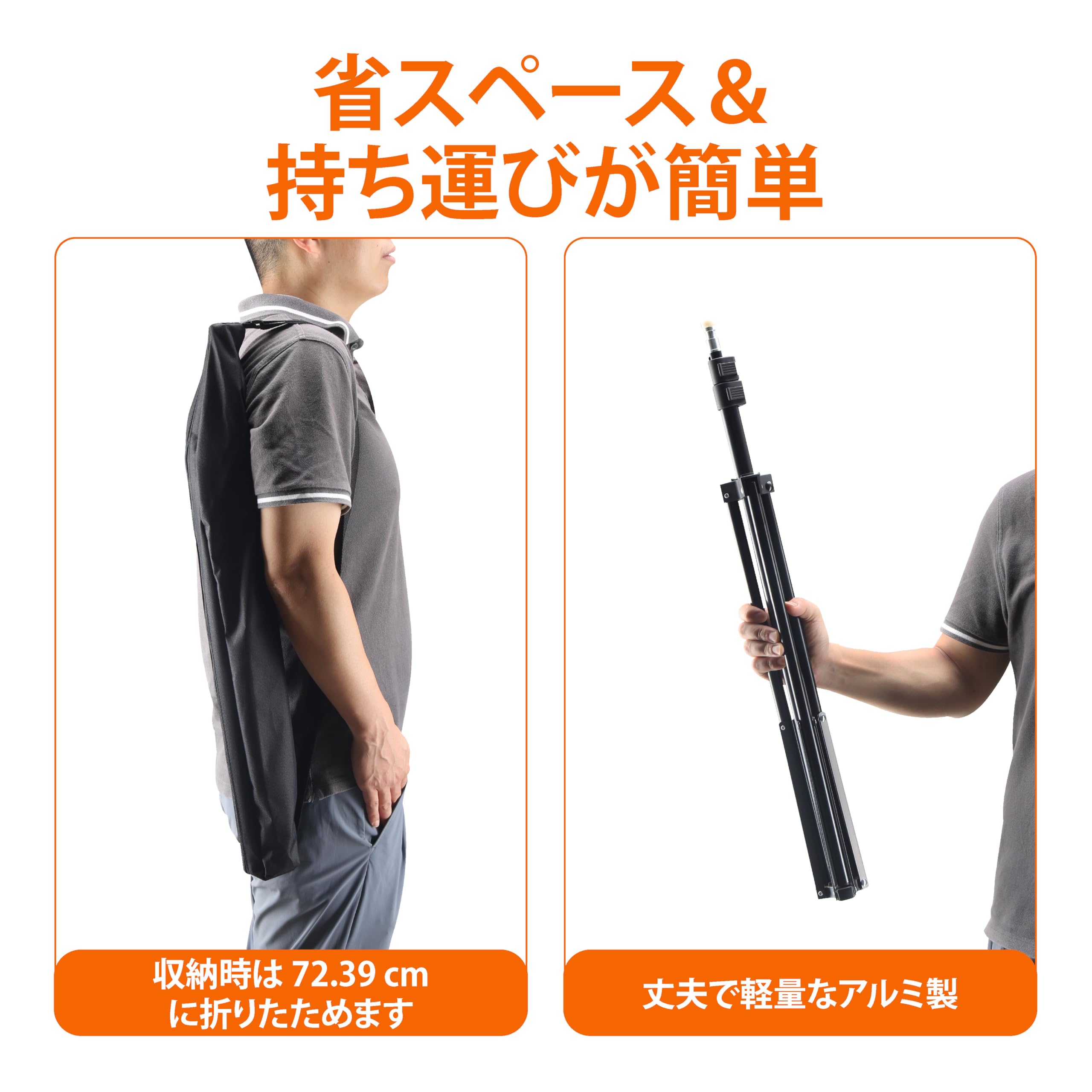 Amazon | Amazonベーシック ライトスタンド証明スタンドアルミニウム製